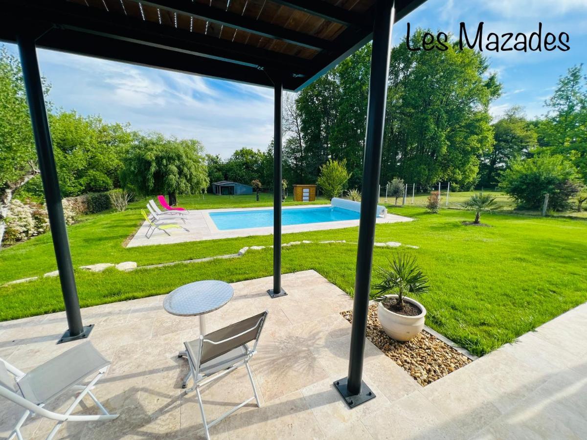Les Mazades A 10 Min De Perigueux Avec Piscine Chauffee, Meuble De Tourisme Classe 3 Etoiles Annesse-et-Beaulieu 외부 사진
